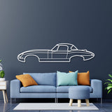 1964 Lightweight E-Type Metal Car Wall Art - NC0070