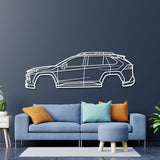 2019 RAV4 5th Gen Metal Car Wall Art - NC0679