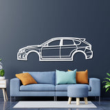 2013 WRX STI Hatchback Metal Car Wall Art - NC0491