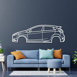 2014 Fiesta ST Metal Car Wall Art - NC0503