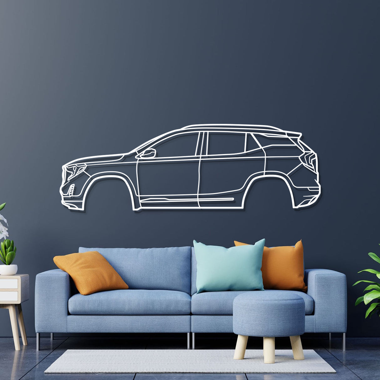 2018 Terrain 2nd Gen Metal Car Wall Art - NC0631