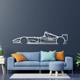 2004 Classic Metal Car Wall Art - NC0311