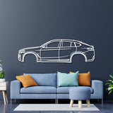 2019 X4 G02 2nd Gen Metal Car Wall Art - NC0685