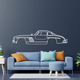 1954 300 SL Coupe Metal Car Wall Art - NC0030