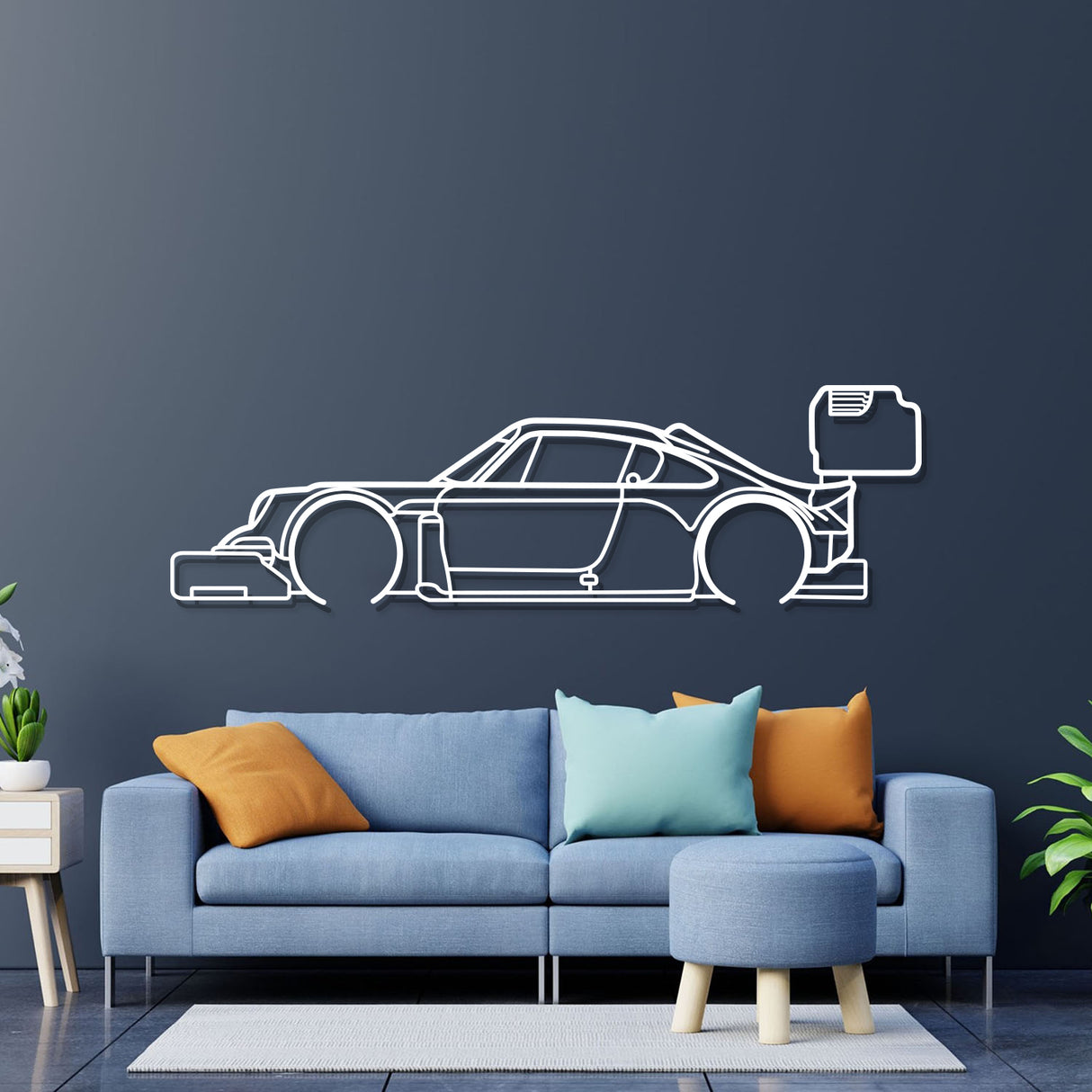 911 Pikes Peak Metal Car Wall Art - NC0869