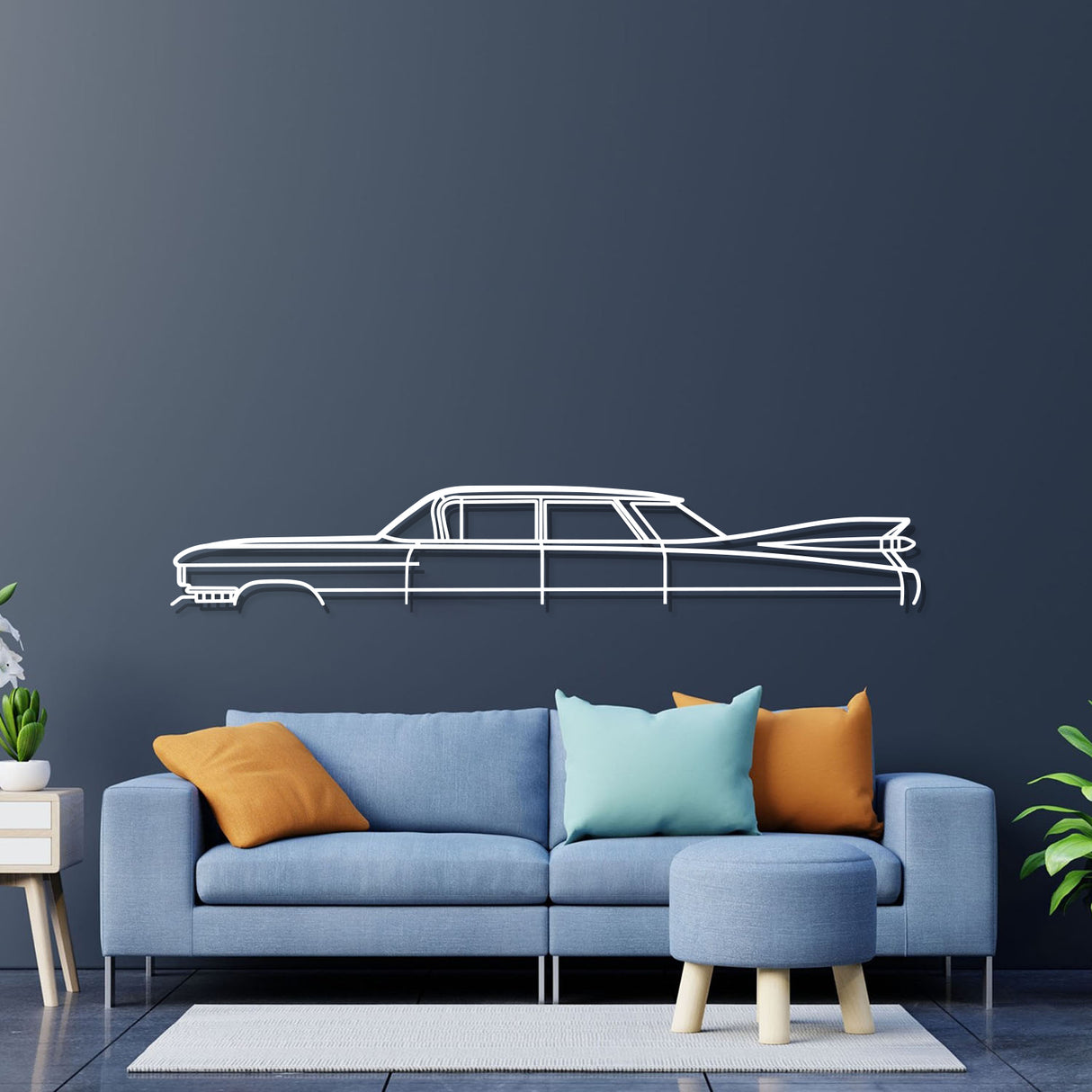 1959 De Ville Sedan Car Wall Art - NC0056