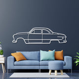 1949 Club Coupe Metal Car Wall Art - NC0009