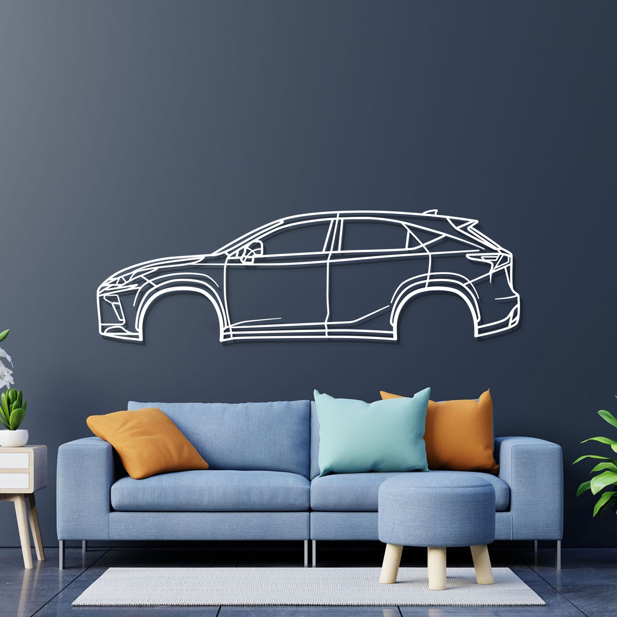 2015 NX 1st Gen Metal Car Wall Art - NC0537