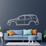 1998 M-Class W163 (1st Gen) Metal Car Wall Art - NC0269