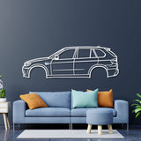 2010 X5 M E80 2nd Gen Metal Car Wall Art - NC0411