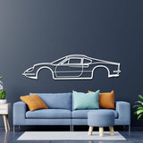 1973 Dino Metal Car Wall Art - NC0153