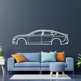 2011 A7 Quattro Metal Car Wall Art - NC0415