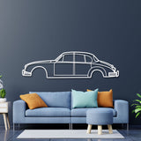 1959 MK II 3.8 Metal Car Wall Art - NC0058