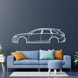 2021 A4 Avant S Line Metal Car Wall Art - NC0736