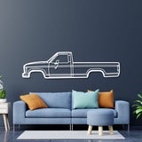 1983 Ranger 1st Gen Metal Car Wall Art - NC0200