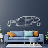 2022 Tucson 4th Gen Metal Car Wall Art - NC0817