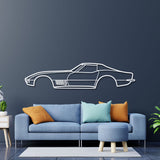 1970 Corvette ZR-1 Metal Car Wall Art - NC0131