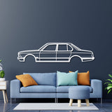 1981 7 Serie E23 Metal Car Wall Art - NC0193