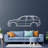 2000 X5 E53 1st Gen Metal Car Wall Art - NC0283