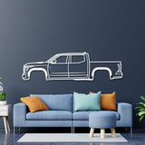 2022 Tundra Hybrid 3rd Gen Metal Car Wall Art - NC0818