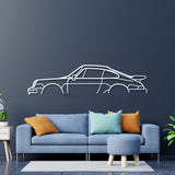 911 964 C2 Classic Metal Car Wall Art - NC0844