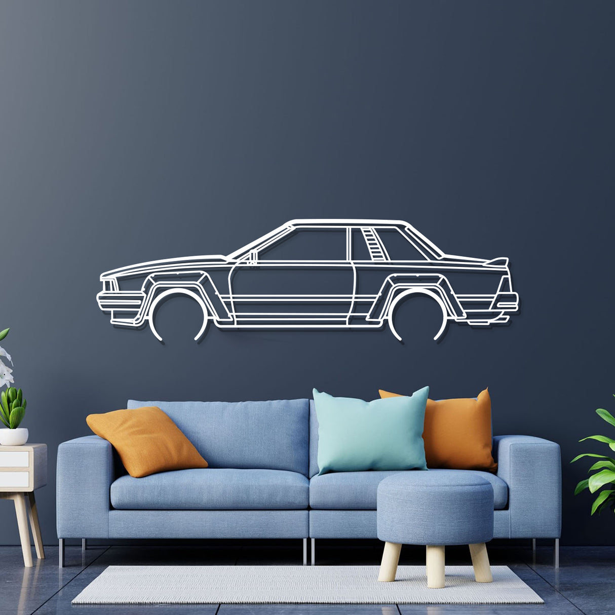 1983 240 RS Metal Car Wall Art - NC0194