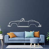 356 A 1600 Super 1959 Metal Car Wall Art - NC0832