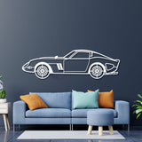 1962 250 GTO Metal Car Wall Art - NC0064