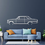 1964 Nova Metal Car Wall Art - NC0071