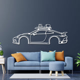 2023 911 Dakar Metal Car Wall Art - NC0820