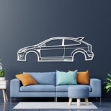 2009 Focus ST MK2 Metal Car Wall Art - NC0389