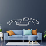 1979 Corvette Metal Car Wall Art - NC0182