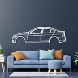 2008 3 SERIES E90 Metal Car Wall Art - NC0359