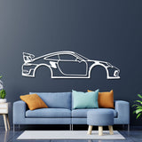 911 GT3 RS Metal Car Wall Art - NC0857