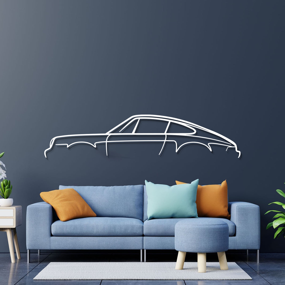 911 Model 930 Metal Car Wall Art - NC0862