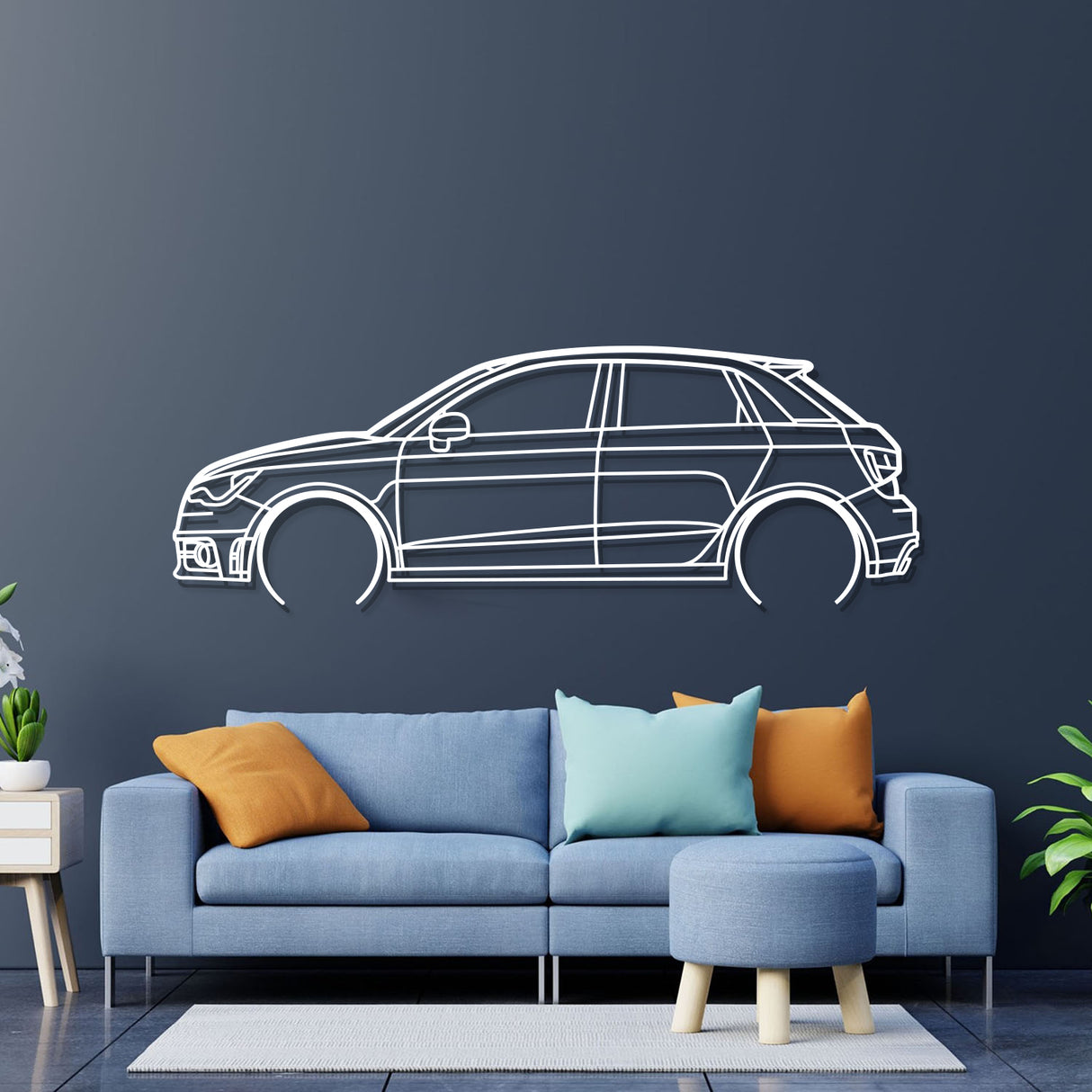 A1 Metal Car Wall Art - NC0885