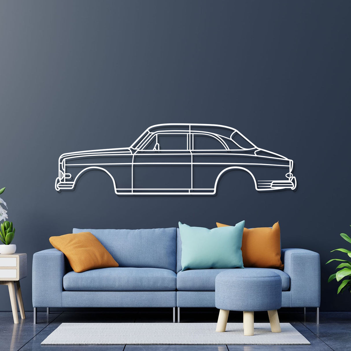 1970 Amazon P130 Metal Car Wall Art - NC0125