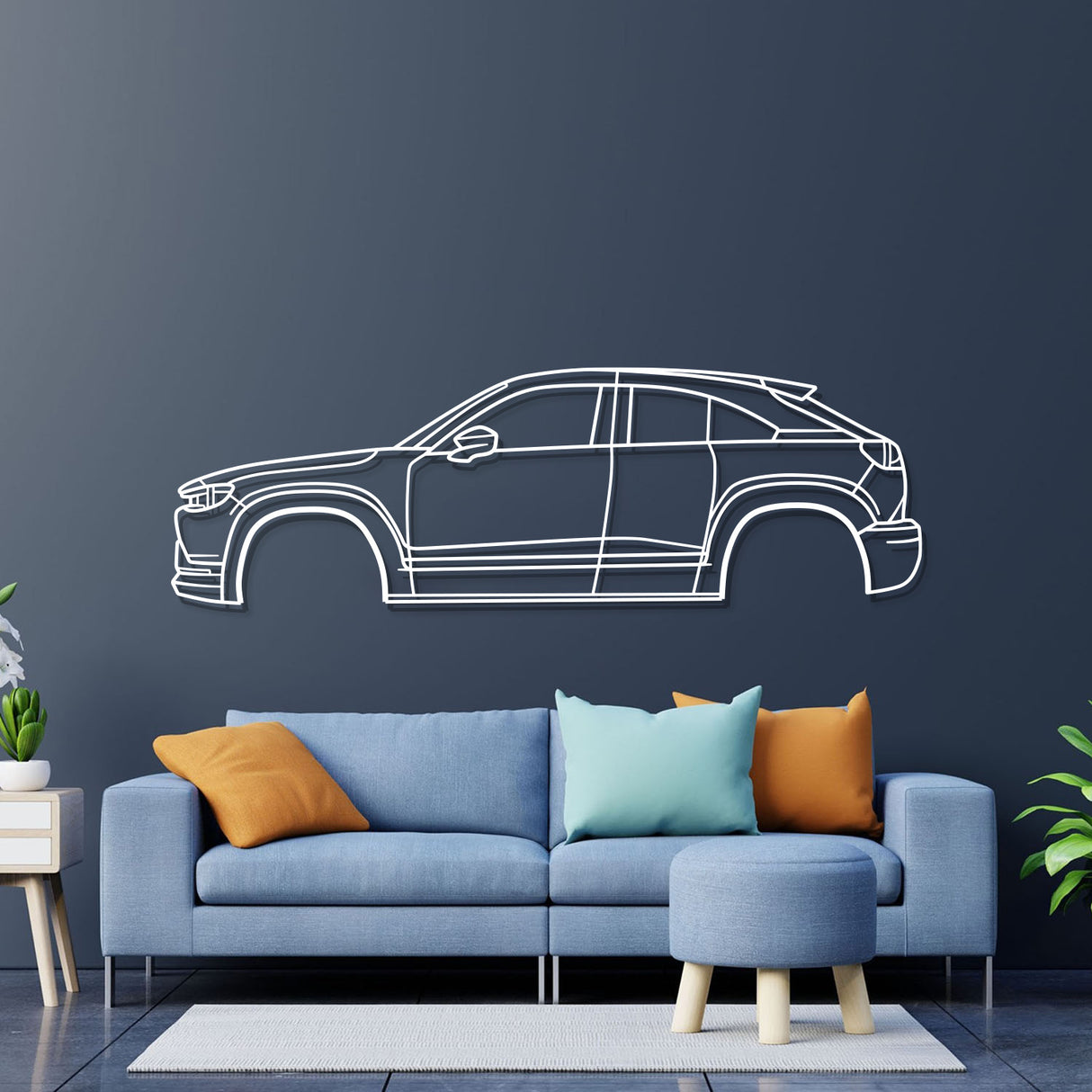 2022 MX-30 EV Metal Car Wall Art - NC0799