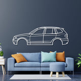 2004 X3 E83 1st Gen Metal Car Wall Art - NC0318