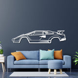 Countach Metal Car Wall Art - NC0927