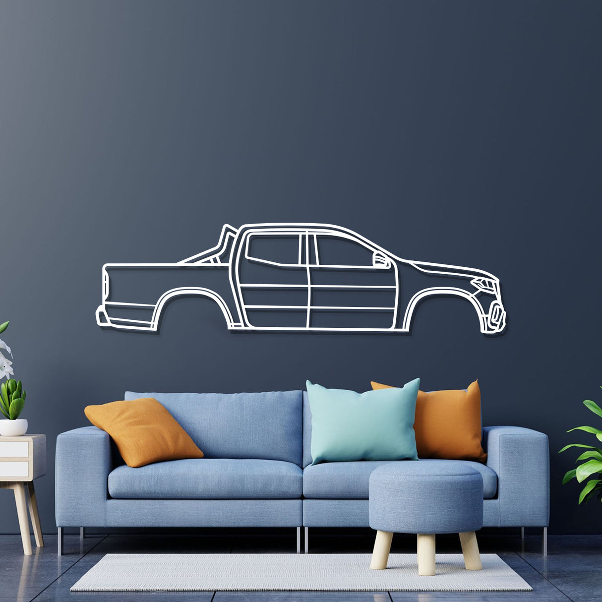 2018 X-Class Metal Car Wall Art - NC0636