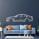 2017 CTS-V Metal Car Wall Art - NC0587