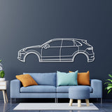 2019 Cayenne 3rd Gen Metal Car Wall Art - NC0650