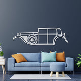 1930 8 Litre Metal Car Wall Art - NC0002