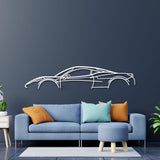 458 Italia Classic Metal Car Wall Art - NC0835