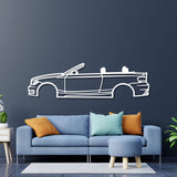 2009 E88 Convertible Metal Car Wall Art - NC0385