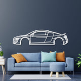 2007 R8 Metal Car Wall Art - NC0347