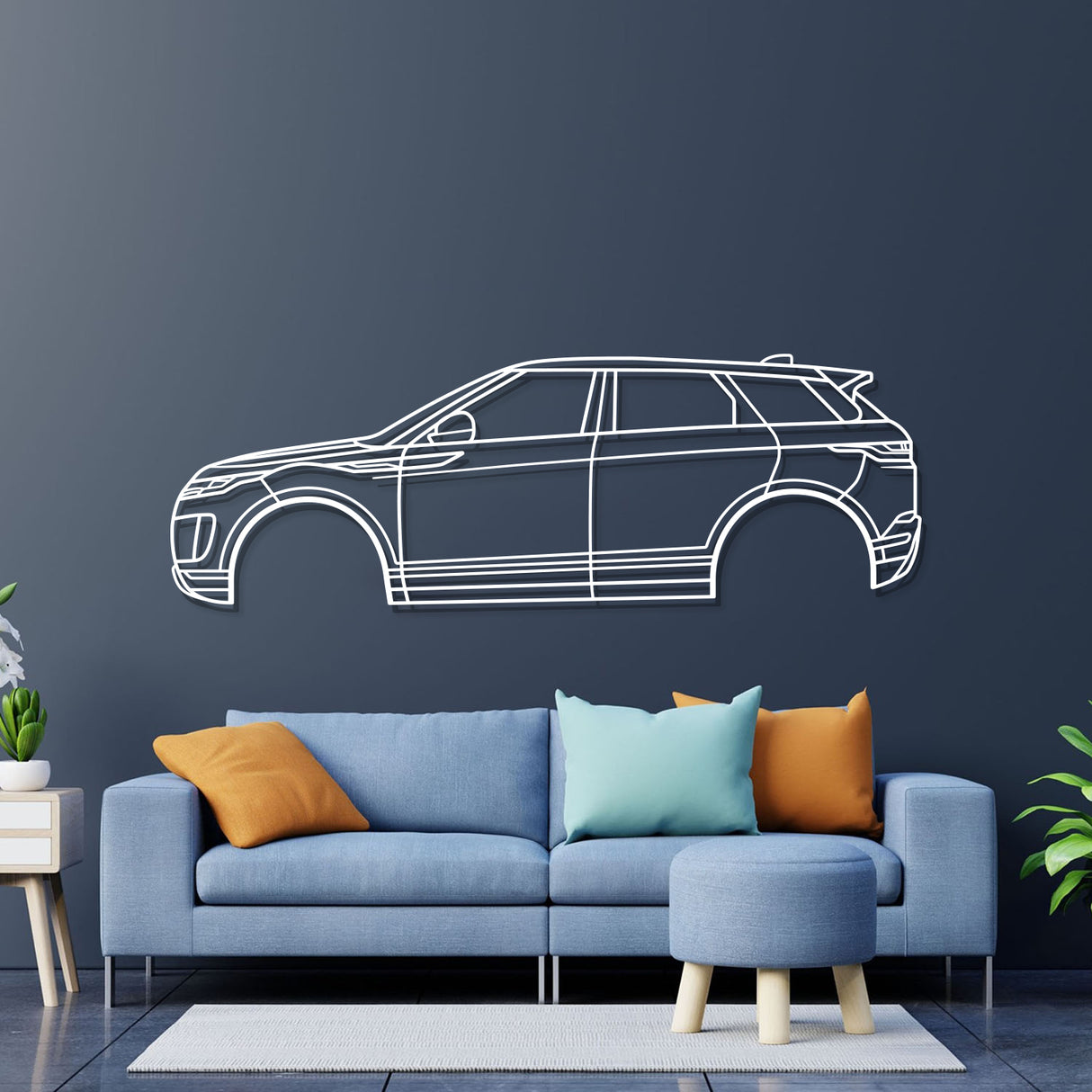 2020 Evoque L551 (2nd Gen) Metal Car Wall Art - NC0704