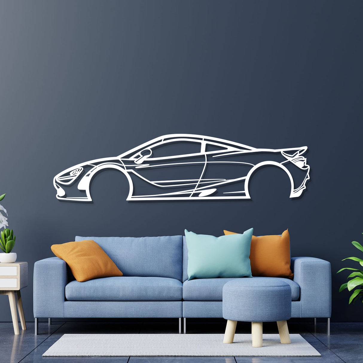 2022 720S Performance Metal Car Wall Art - NC0773