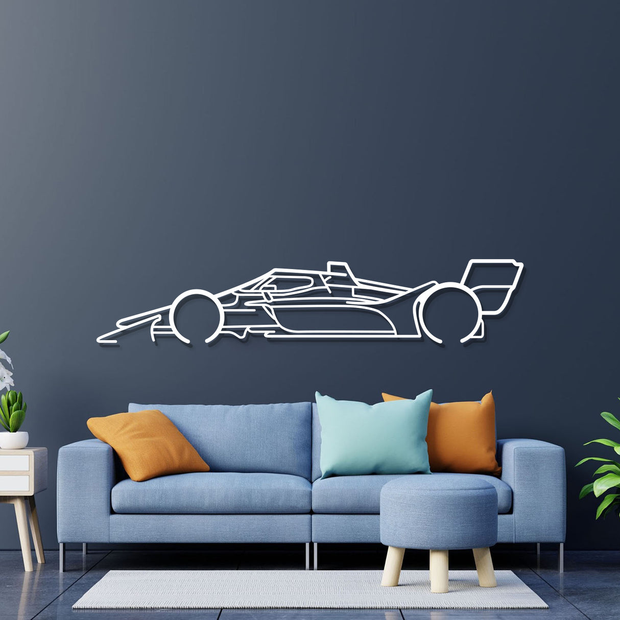 2022 Indy Car Classic Metal Car Wall Art - NC0792